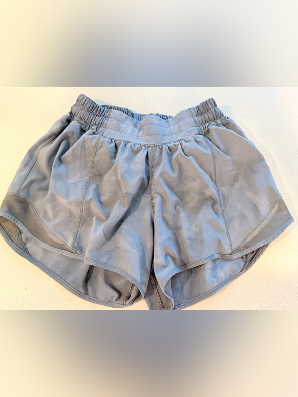 lululemon athletica Women's Light Gray Athletic Shorts